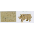 Rhino Mini-Logo Puzzle (4 5/8"x3"x1/8")